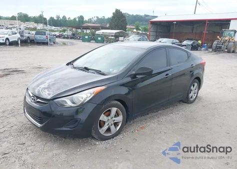 2011 Hyundai Elantra Gls из США, поврежденный, VIN 5NPDH4AE2BH013110